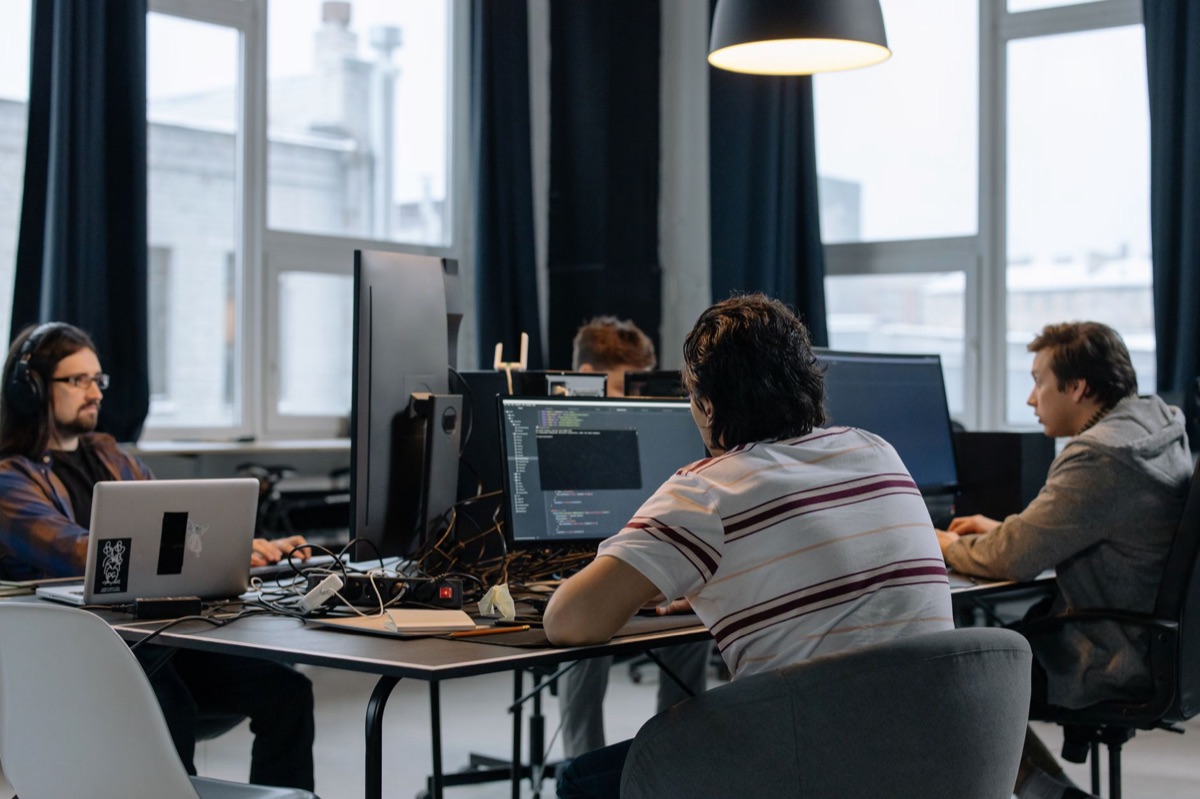 UK tech startup office