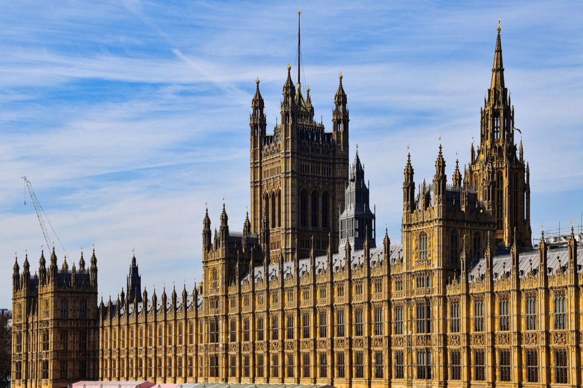 uk parliamentary building exterior