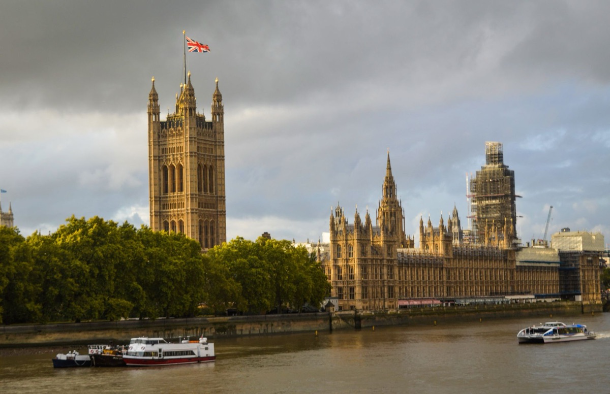 edificio da câmara dos lords em londres em 2016