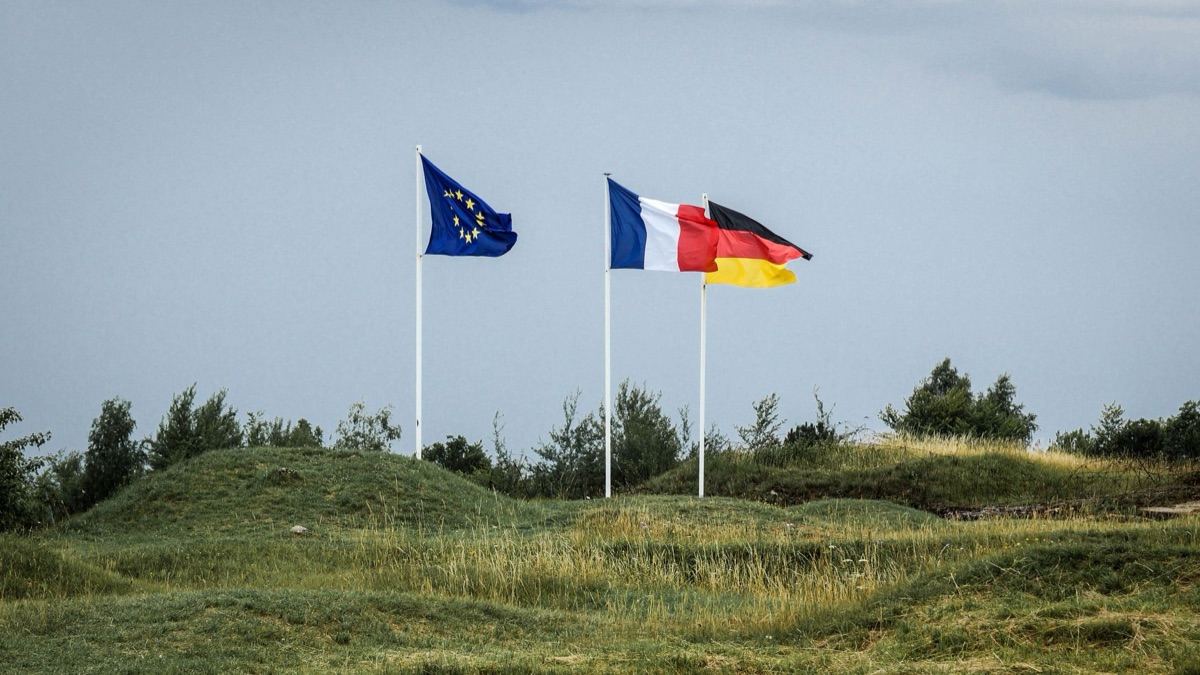 bandeira da inglaterra e da europa